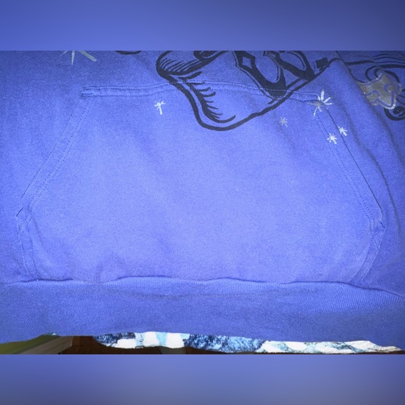 Fox Blue Graphic Crewneck Sweater - Picture 7 of 8